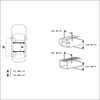 Dachbox LEVUP Cube 370 black matte