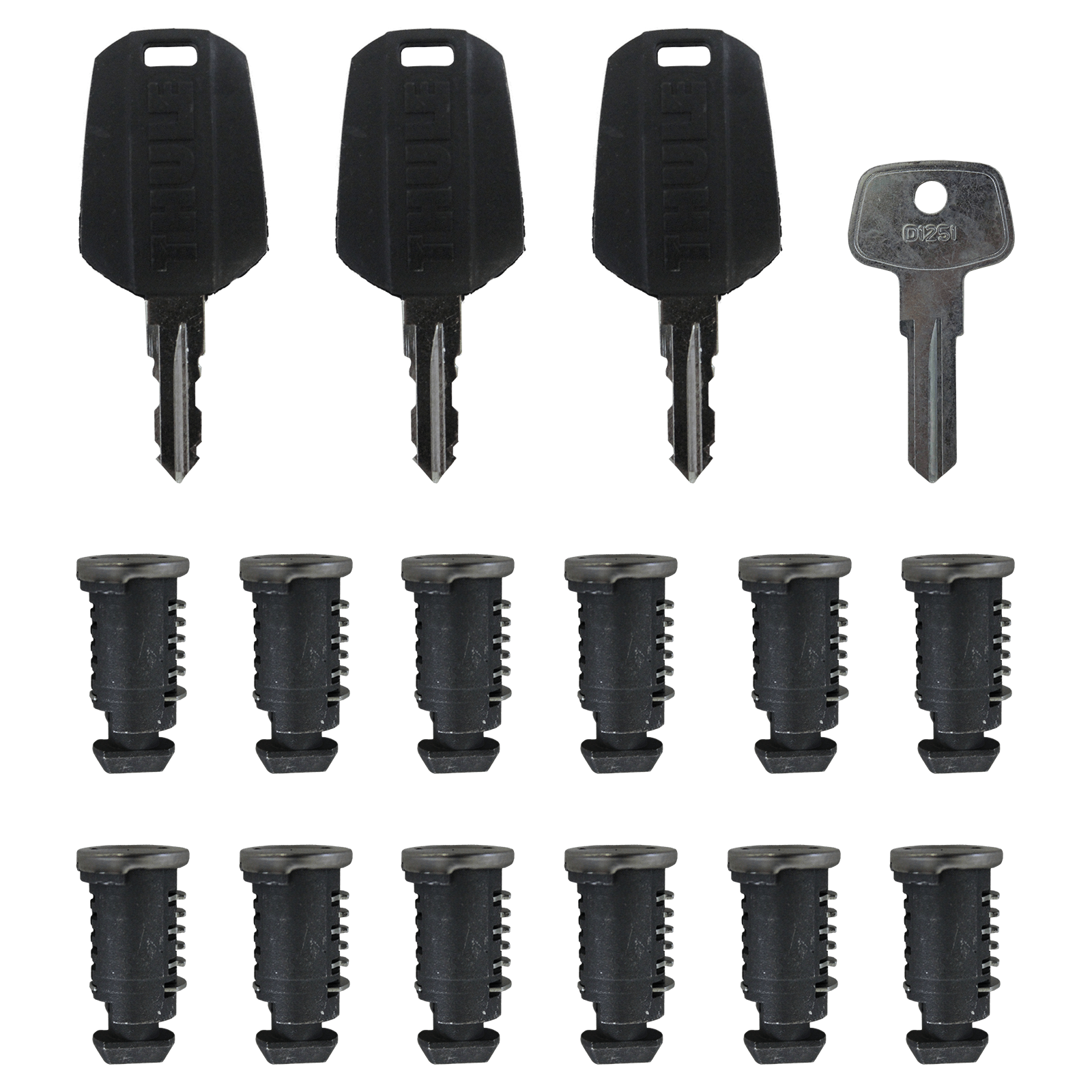 Thule Schloss-Satz 4512 für alle Thule Produkte
