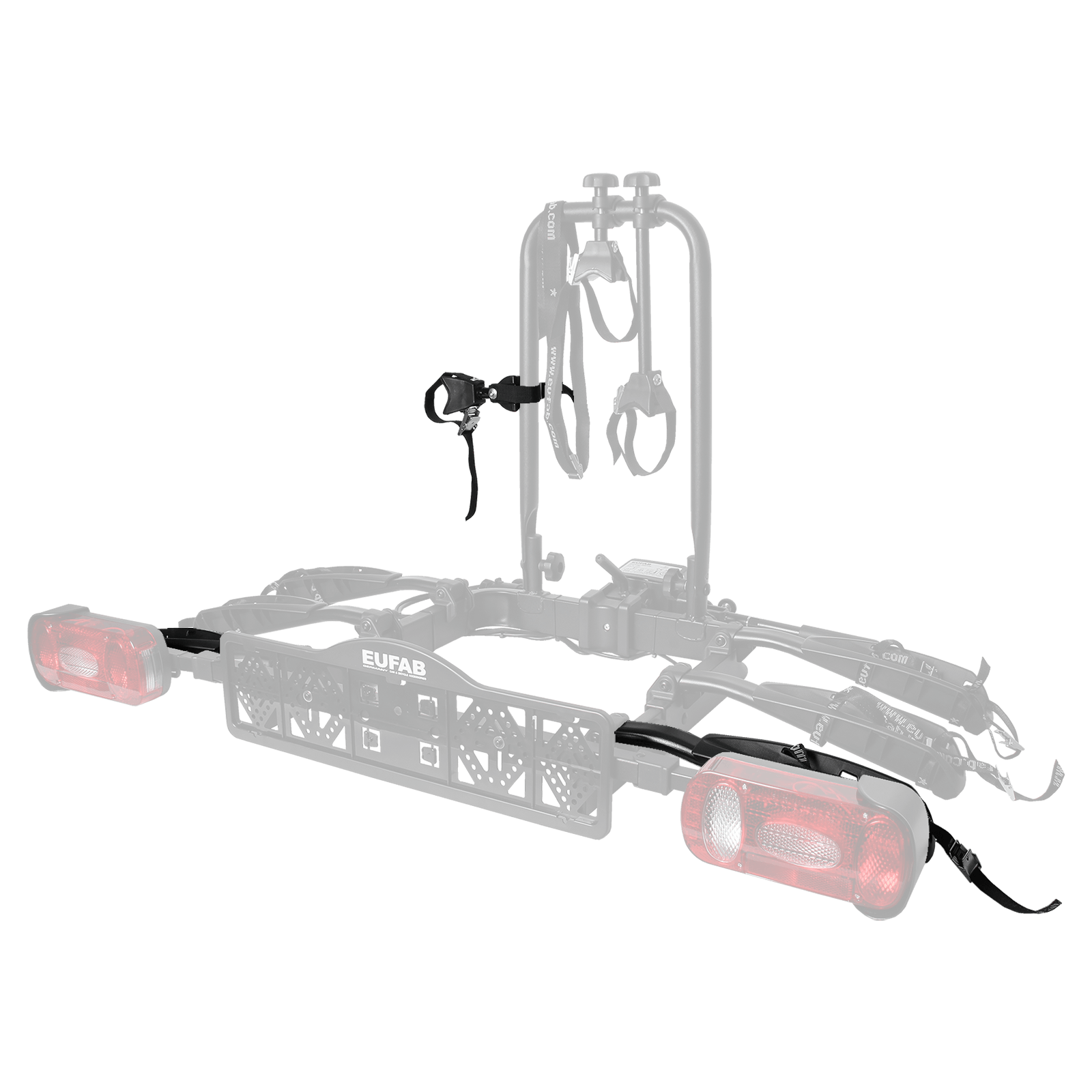 EUFAB Erweiterung 3 Fahrrad für Fahrradträger Crow Plus (11582)