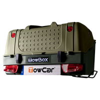 Transportbox für Anhängerkupplung TowBox V1 grün