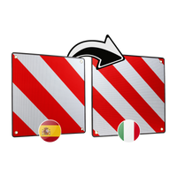 Warntafel für Spanien und Italien