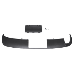 Spoiler Einfachrohr links VW Passat Kombi, Baujahr 09.05-10.10