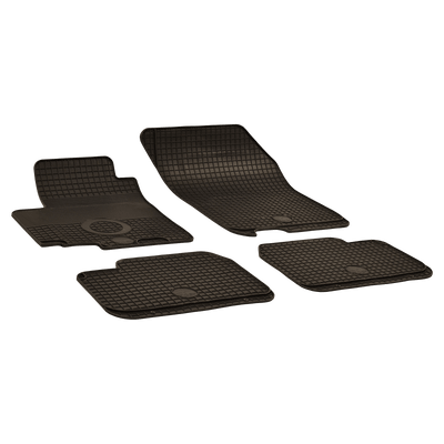Gummi-Fußmatten schwarz für FIAT SEDICI Bj 06.06-10.14