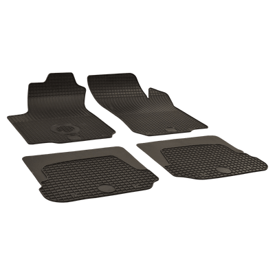 Premium Fußmatten passend für Skoda Octavia 2 Velours SCHWARZ