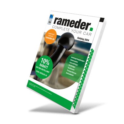 Der rameder.-Katalog –  Ihre handliche Verkaufshilfe für Anhängerkupplungen