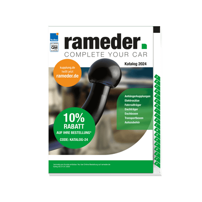 Der rameder.-Katalog –  Ihre handliche Verkaufshilfe für Anhängerkupplungen