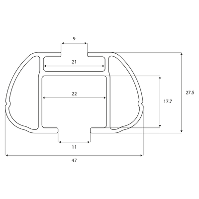 Dachträger Menabo Sherman 134 cm