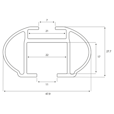 Dachträger Menabo Tiger 135 cm