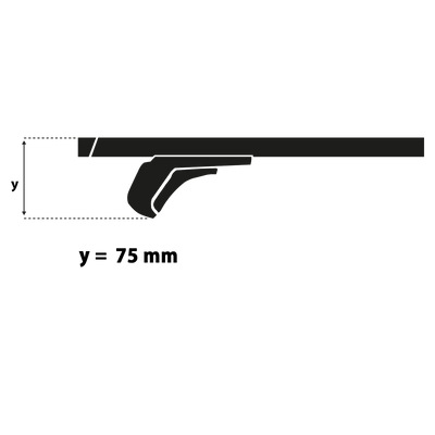 Dachträger Menabo Ariete 81,5 - 119,5 cm