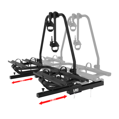 Fahrradträger Eufab BC260 black für Anhängerdeichsel
