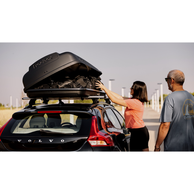 Dachbox TopBox 480 Duo black matte